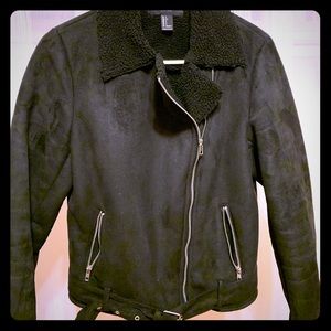 Forever 21 Biker style jacket, faux suede